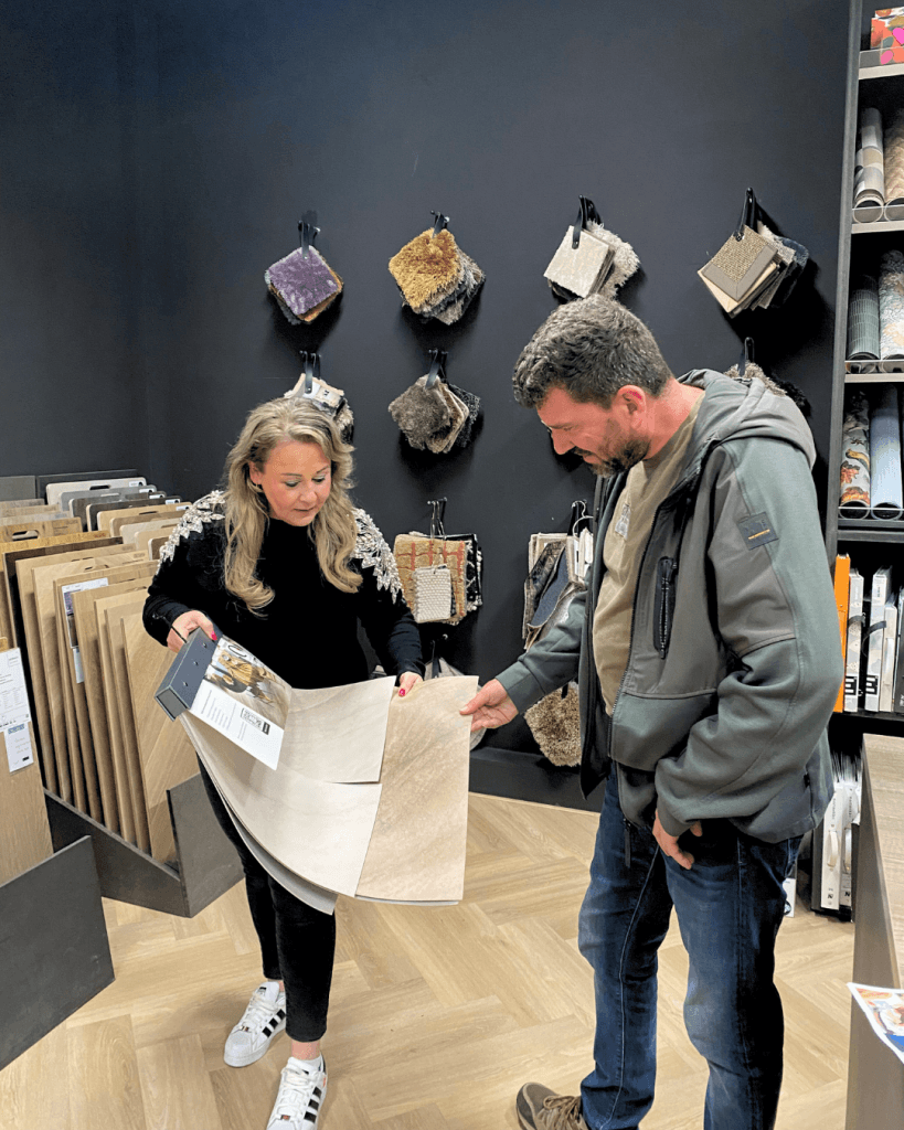 Laminaatvloer Zwolle met Ruth en Stephan